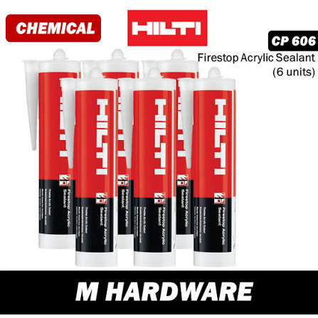 Yanğınadavamlı Kolbasa Silikon - CP 606 FIRESTOP ACRYLIC SEALANT - 2
