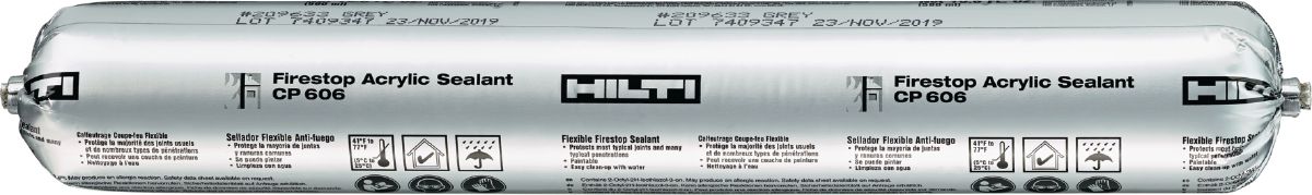 Yanğınadavamlı Kolbasa Silikon - CP 606 FIRESTOP ACRYLIC SEALANT - 4