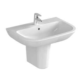 Yarım Ayaqlı Dairəvi Lavabo - S20 Model, 550mm Semi Pedestal - 3