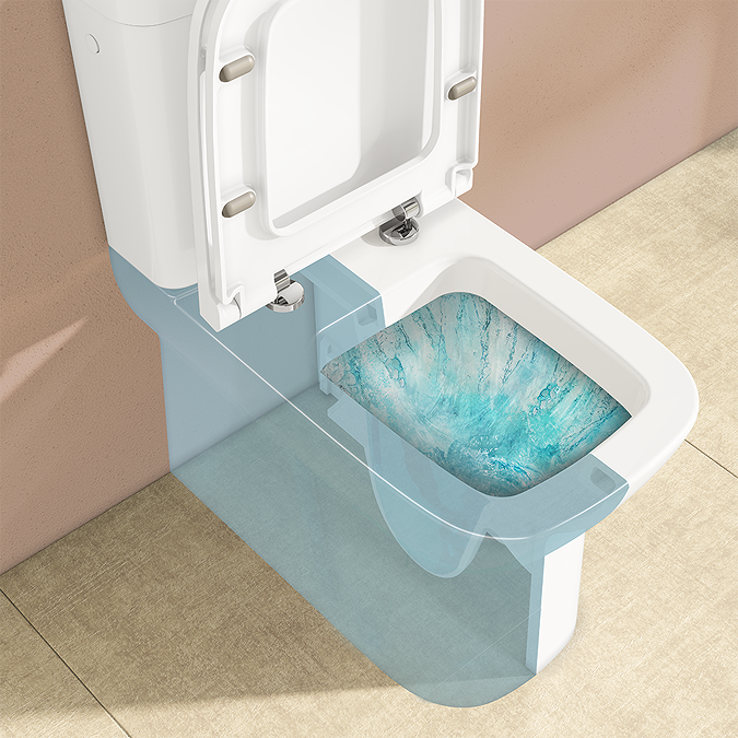 Yerüstü Unitaz (Close Coupled Toilet) - S20 Model, Yerüstü Bitişik Rezervuarlı - 3